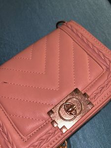 Chic Quilted Chain Sling Bag
