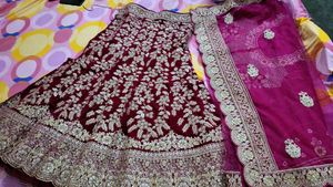 New Designer Embellished Lehenga 💯