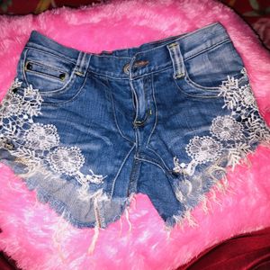 Short Denim Jeans Pant For Women