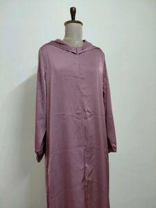 Elegant Flowy Mauve Ethnic Gown