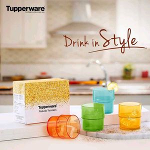 Tupperware Preludio Tumblers Set