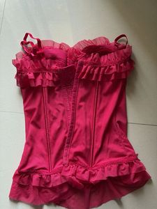 Pink Lace Corset