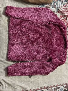 Plush Pink Sweater