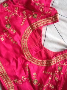 Embroidered Pink Blouse