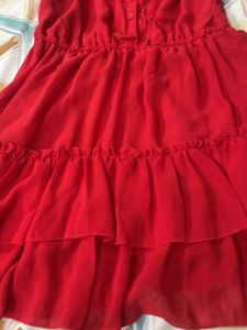 Red Party Wear Dress