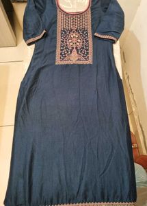 kurta set with dupatta chanderi cotton