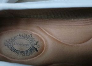 White Loafer Flats - Size 40/UK 7
