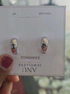 92.5 sterling silver Hoop Earrings