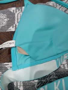 Calvin Klein Blue Sports Bra