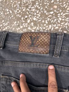 Stylish Grey Denim Jeans