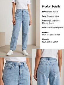 Light Wash Boyfriend Jeans