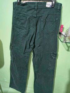 Dark Green Cargo Pants