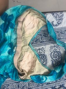 Stylish Teal Floral Halter Top y2k