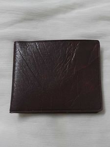 Classic Brown Faux Leather Wallet