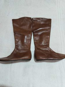 100% pure Leather Knee-High Boots..NEW!!!