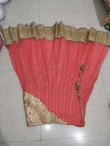 Stunning Coral Lehenga Choli