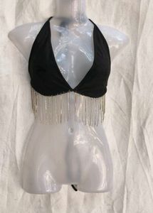 rhinestone bralette