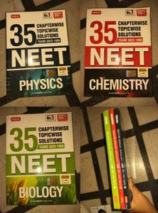 35 Years NEET Physics, Chemistry & Biology