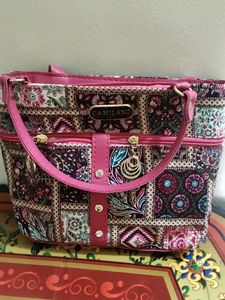 Stylish Patchwork Handbag