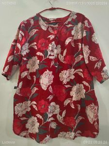 Red Floral coord Set