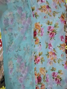 Beautiful Floral Saree