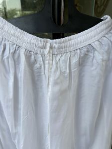 Elegant White Palazzo Pants