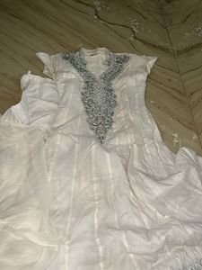 Elegant White Kurta Set