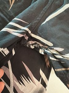 Men's Abstract Print Short Sleeve Shirt