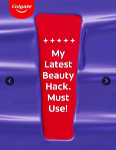 Colgate Visible White Purple Toothpaste