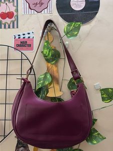 Chic Burgundy Hobo Bag