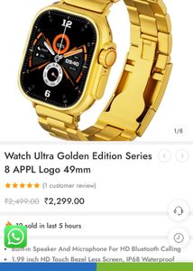 Watch Ultra Gold Edition Series 😍💋