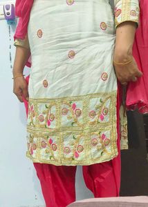 Elegant Embroidered Kurta Set with dupatta