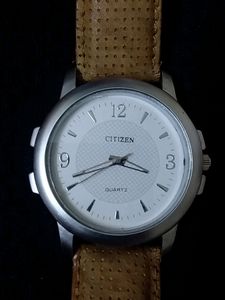 Citizen Quartz Watch White Dial NOT WORKING 4 Men