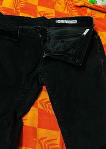 Classic Black Denim Jeans