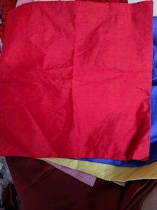 2 Vibrant Silk cushion cover