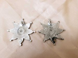Multi-Color Sunburst Statement Earrings