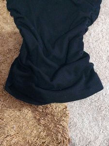 Black Bandeau Tube top