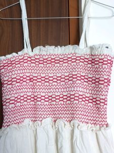 Bohemian Style White Palazzo Set