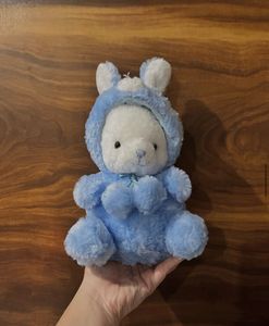 Cute Blue Bunny Plush Toy