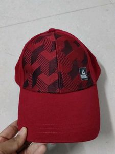 Stylish Red Baseball Cap