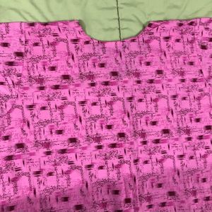 🌸 Vibrant Pink Printed Nightgown 🌸