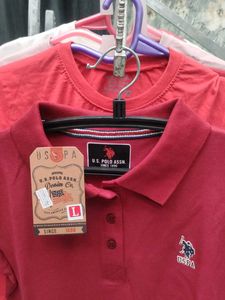 U.S. Polo Assn. Red Pol