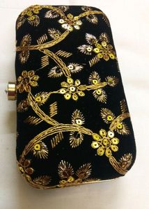 Embroidery Work Clutches