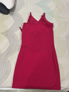 Ruched Side Spaghetti Strap Mini Dress