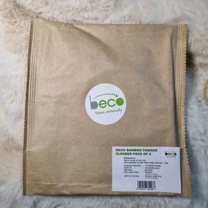 Beco Bamboo Tongue Cleaner (2) With Freebies