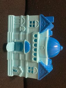 Blue Castle Toy Set