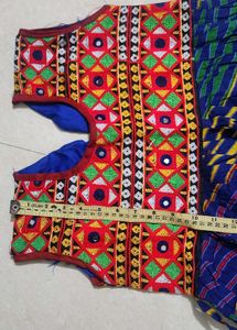 Vibrant Embroidered Choli