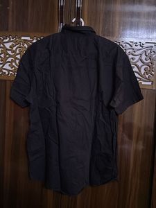 Men's Black Short Sleeve Shirt