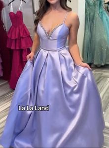 Elegant Lavender Gown