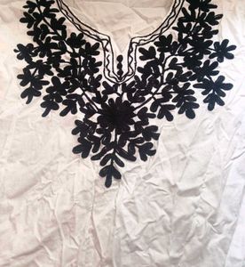 Embroidered Tunic Top